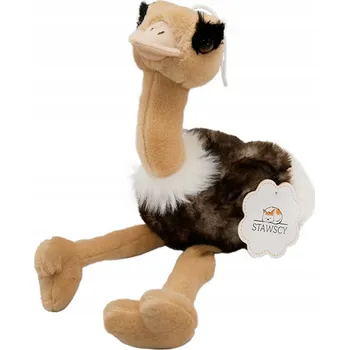 plyšák Velký plyšový PŠTROS pták plyšák