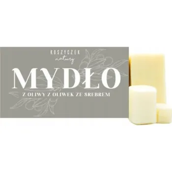 Mýdlo Mýdlo z olivového oleje se stříbrem 100g Koszyczek Natury