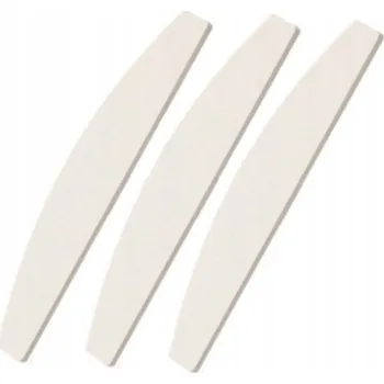 Pilník na nehty 5904640575667 půlměsíc (lodička) papírový bílý, šedý