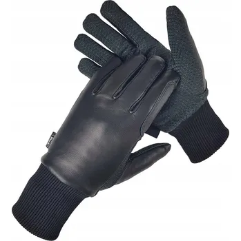 Rukavice YORK Zimní kožené rukavice EVY Černé [Velikost: M]