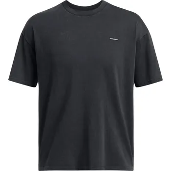 Pánské funkční tričko s krátkým rukávem Under Armour HW OS LOGO WASH SS černé 1389147-001 - XL | UK 11,5 | US 12,5