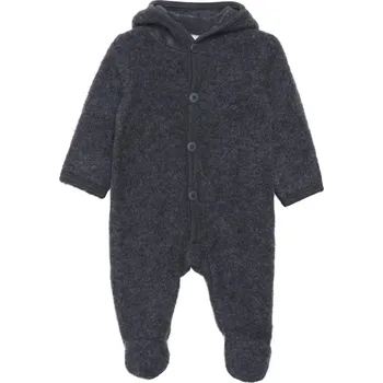 Kojenecký overall FIXONI Hush Vlněný overal Dark Grey Melange Velikost (od výrobce): 68