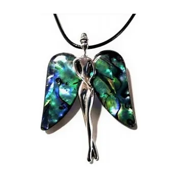 Brož Maorský anděl - brož a přívěsek na krk