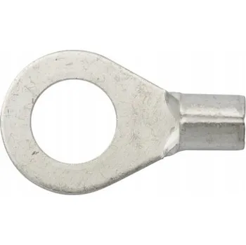 Kabelové oko Neizolované kabelové oko 10mm²/M10 pocínované KB10F10 (100 ks)