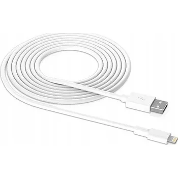 Datový kabel Kabel Innergie USB - Apple Lightning 3 m bílý