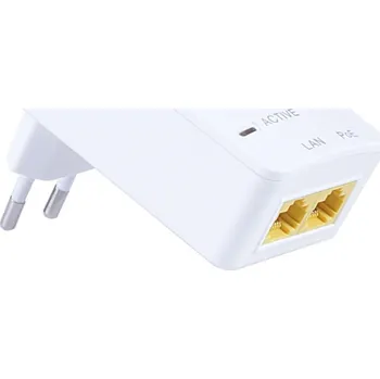 IP kamera MaxLink PI15S aktivní gigabitový PoE injektor, 802.3af, 15W (48V, 0.32A) MAXPI15S