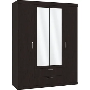 Šatní skříň Slevadoma Šatní skříň IV "MONIKA" Barva: wenge