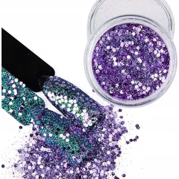 PRÁŠEK NA NEHTY ULTRAVIOLET EFFECT OZDOBA 08