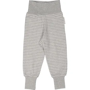 Chlapecké kalhoty Rostoucí bambusové kalhoty dětské Classic šedý pruh Geggamoja Velikost: 86/92