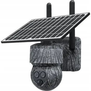 IP kamera Venkovní fotopast s WIFI 6MP, solárním panelem, detekcí pohybu a 12x zoomem