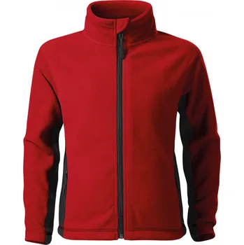 Dětská móda Dětská fleece mikina ALTISPORT NoPrint NP/ALK925 ČERVENÁ 146
