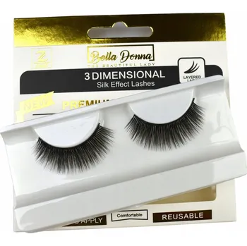 Umělé řasy UMĚLÉ HEDVÁBNÉ ŘASY NA PÁSKU 5D - 31