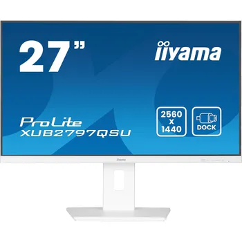Monitor iiyama ProLite/XUB2797QSU-W2/27"/IPS/QHD/100Hz/1ms/White/5R