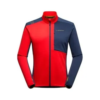 Pánská mikina La Sportiva TRUE NORTH Jacket Men Mountain Red/Night Sky červená XXL