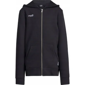 Pánská mikina Mikina fotbalová mikina Capelli Basics Youth Zip Hoodie černá L