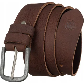 Opasek Pásek pánský Peterson kožený hnědý klasický 100