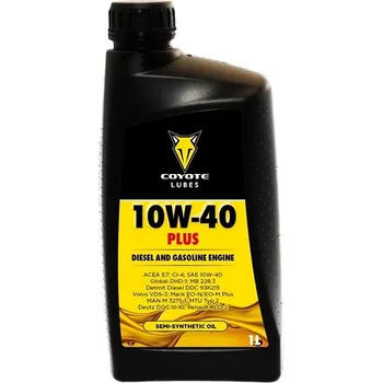 Motorový olej COYOTE LUBES 10W-40 Plus 1L