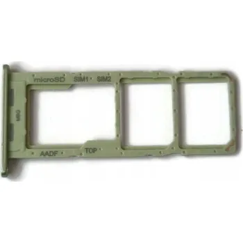 Pouzdro na mobilní telefon Zásuvka Šuplík Držák SIM karty pro Samsung Galaxy A14 4G SM-A145 zelená