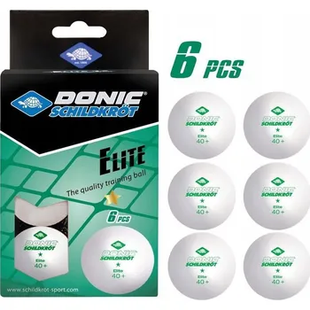 Pingpongový míček Míčky na stolní tenis Donic JADE POLY 40+ bílé