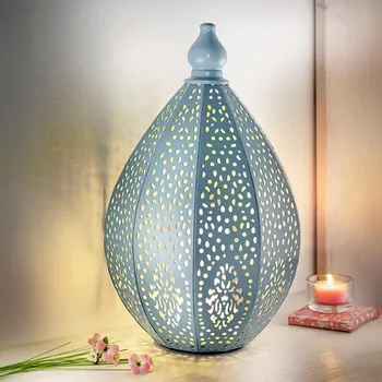 kempingová lampa Weltbild Lucerna Orient s LED svíčkou 493399