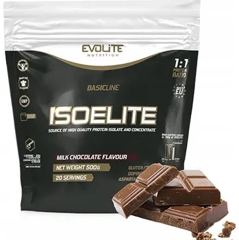 Protein Protein WPI + WPC Evolite Nutrition prášek 500 g, čokoládová příchuť