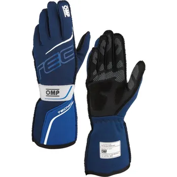 Rukavice OMP Rukavice Tecnica My2025 Modrá / Královská modř XS