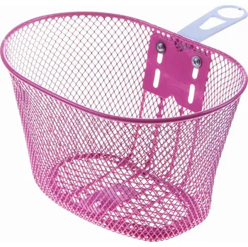 Košík na láhev Přední košík na kolo Verso VRR růžový