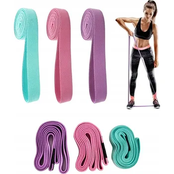 Bezpečnostní kamera Sada posilovacích gum Fitness 3 ks