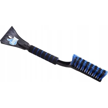 Autoškrabka Kartáčová škrabka do auta automobilová, teplá rukojeť, odklízení sněhu z auta