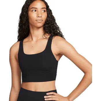 Podprsenka Dámská sportovní podprsenka s výztuží Nike W NK ALATE ELLIPSE LL BRA W černá DO6619-010 - M | UK 10,5 | US 11,5