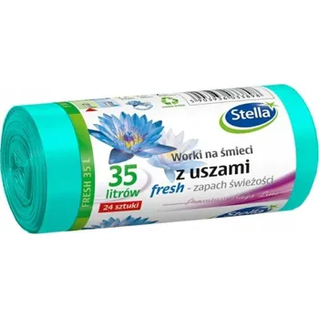 Pytle na odpadky Univerzální pytle na odpadky Stella 35l 24 ks