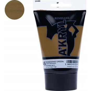 Výtvarná barva Akrylové barvy Renesans zelená 1 ks 100 ml