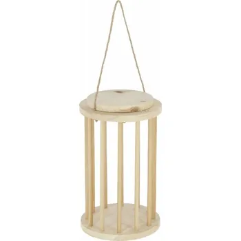 krmítko na seno Kerbl jesle na seno pro králíky, závěsné dřevěné, 25 x 15 cm