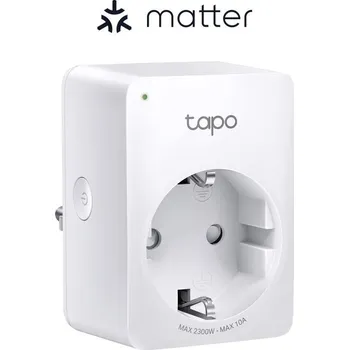 Centrální jednotka pro chytrou domácnost TP-Link Tapo P100M(EU) chytrá WiFi mini zásuvka (2300W,10A,2,4 GHz,BT)