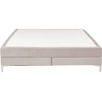 Postel KARE Design Postel Boxspring Benito - krémová, 160x200cm