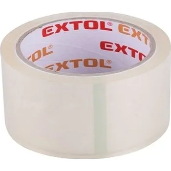Lepicí páska EXTOL PREMIUM páska lepicí tichá, transparentní, 48mm x 40m tl.0,046mm, PP/akryl lepidlo, 8856322