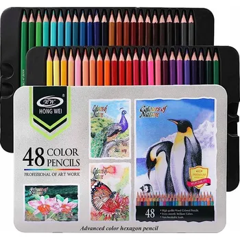 Pastelka Pastelky Hong Wei 48 ks