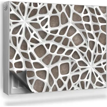 Obraz Magnetická podložka na radiátor, kryt 80 x 60 cm šedá