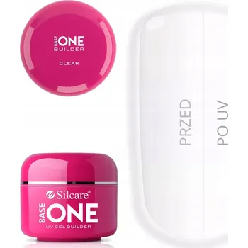Lak na nehty SILCARE BASE ONE BUILDER GEL - CLEAR - 5g