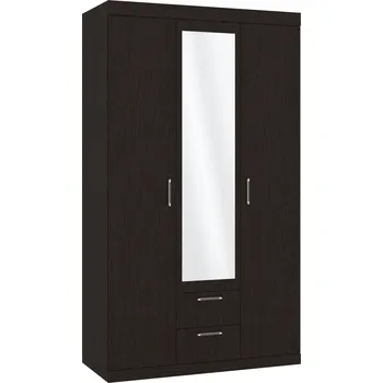 Šatní skříň Slevadoma Šatní skříň III "MONIKA" Barva: wenge