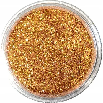 Duo brokatový prach pro zdobení nehtů Deep Gold (Hluboké Zlato)