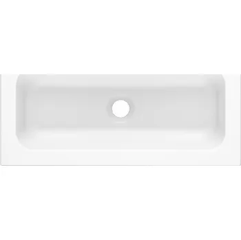 Umyvadlo Umyvadlo na desku obdélníkové Moderno bílé