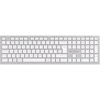 Klávesnice Eternico Wireless Keyboard KS2370 stříbrnobílá - CZ/SK