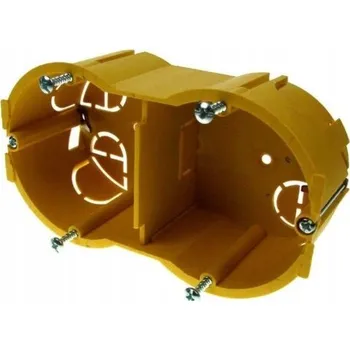 Elektroinstalační krabice Instalační krabice Mosaic 2M pro sádrokarton, 4E45