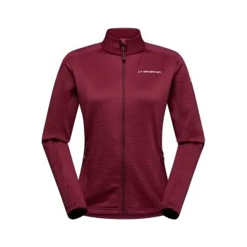 Dámská mikina La Sportiva TRUE NORTH Jacket Women Redwood/Chalk červená S