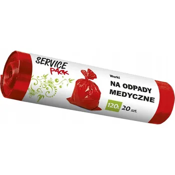 Odpadkový koš PYTLE NA LÉKAŘSKÝ ODPAD ODPADKOVÝ KOŠ 120L 20 ks
