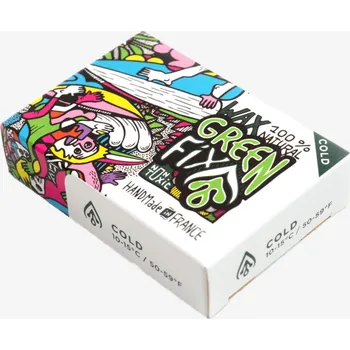 Lyžování GREEN FIX Vosk na surfing do chladných vod 10–14 °C