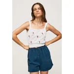 Pepe Jeans Dámský svetr FLORA Barva: bílá, Velikost: M