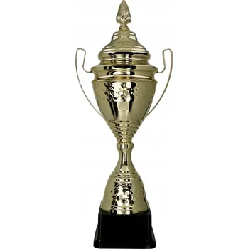 Impozantní UNIVERZÁLNÍ zlatý pohár s víkem 66 cm + GRAVÍROVÁNÍ DÁREK