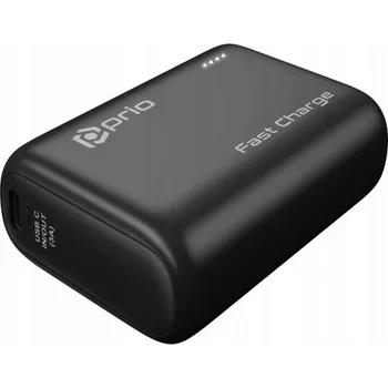 Powerbanka Powerbank prio 10000 mAh černý